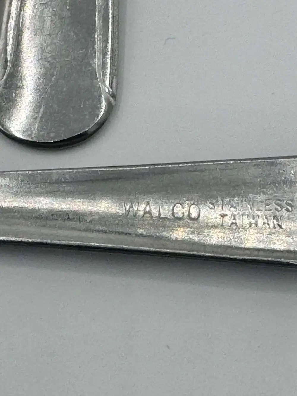Walco Stainless Taiwan Silverware Dinner Forks Set of 4